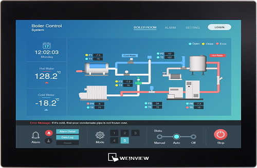 Interface weinview cmt2167x (cmt3160x) dureté 7h