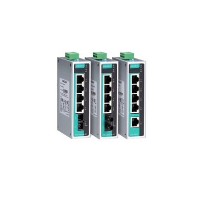 Commutateur ethernet industriel moxa eds-205a-m-st-t pèse 175 g