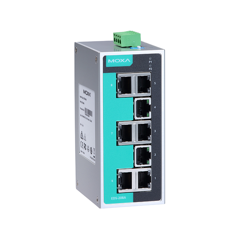 MOXA EDS-208A Commutateur 8 ports non géré