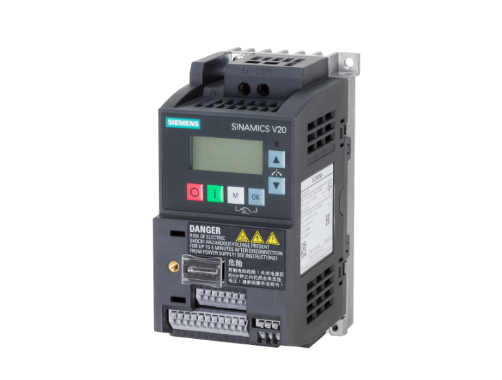 Convertisseur de fréquence siemens sinamics v20 6sl3210-5bb12-5bv1