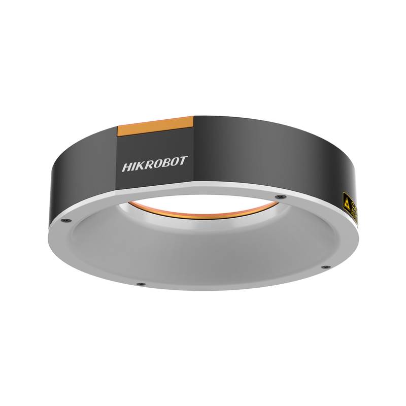 Lampe annulaire blanche industrielle HIKROBOT MV-LRSS-H-80-W pour la vision industrielle, 80 mm
